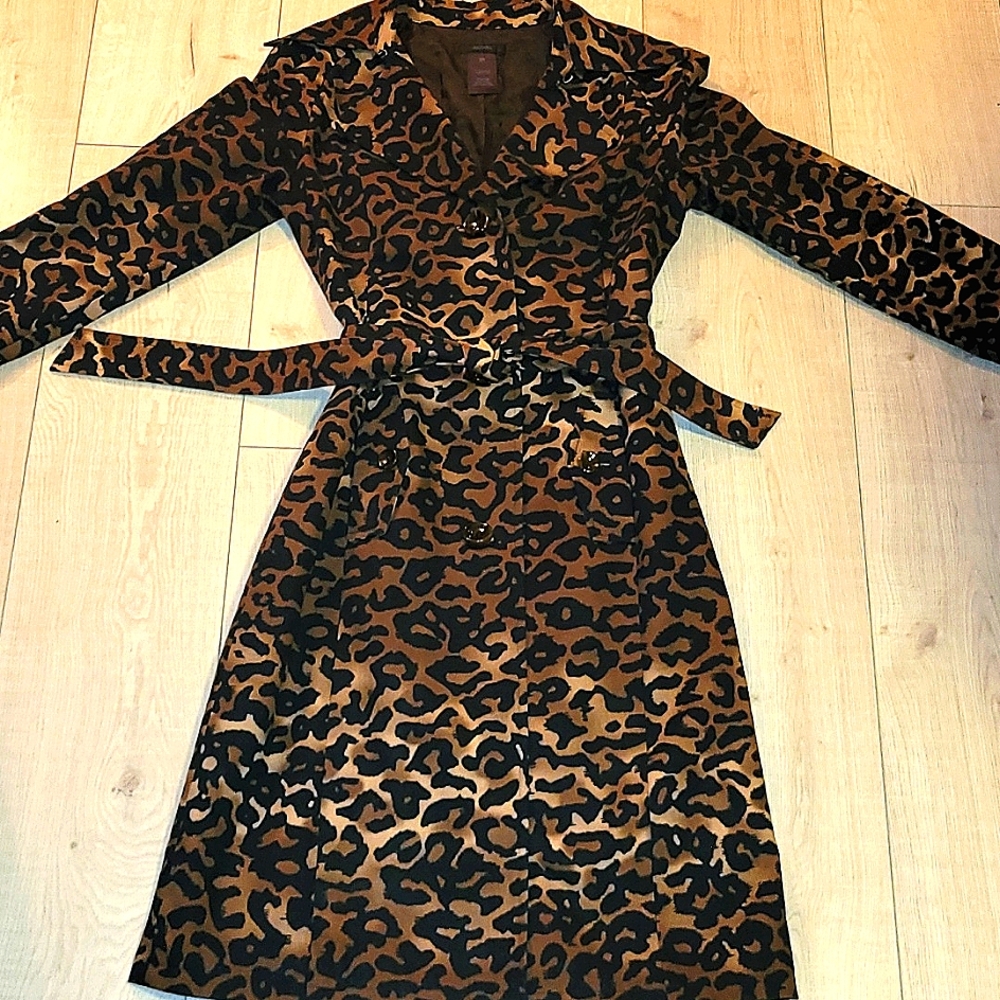 Gorgeous, one of a kind Leopard Print coat